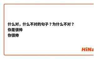 什么对什么的句子