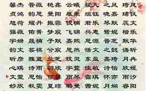 梦幻好名字大全网名女孩