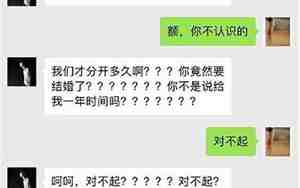 给前男友发的话语
