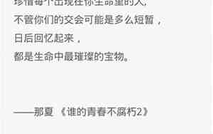小说文艺句子