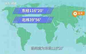 北京的经纬度