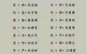 202年宝宝名字大全