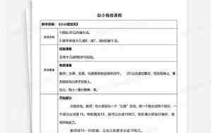小小理货员教案