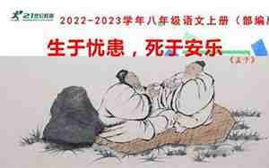 生于忧患死于安乐教案