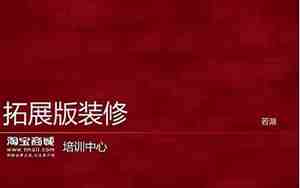 拓展版装修