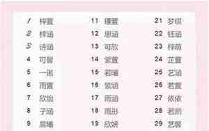 带政字的男牛宝宝名字