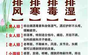 排毒养生的句子