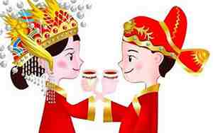 婚庆祝福词八字
